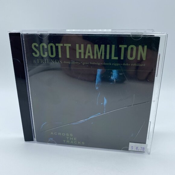 Scott Hamilton & Friends -Across The Tracks (CD 2008 Concord Jazz) First Edition - Picture 1 of 6
